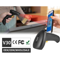 Pistola de escaneo portátil de alta resolución JINGXIN, lector de código USB Qr Cmos 1D 2D Qr, fabricante de escáner de código de barras