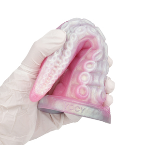 YOCY Dildo Tentakel Silikon Ukuran S <span class=keywords><strong>M</strong></span>, Anal Plug Gurita, Alat Penggiling Vagina, Masturbator Anus, <span class=keywords><strong>Dilator</strong></span> Anus dengan Pengisap untuk Dewasa - Product Image 4