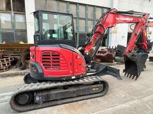 ยันมาร์ใช้เครื่องขุด VIO55-6 8ton น้ำหนักการทำงานพร้อมส่วนประกอบหลักของปั๊มมอเตอร์ในสภาพการทำงาน - Product Image 2