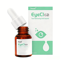 Pevet Safe Soin des Yeux pour Animaux de Compagnie, Complément Immunitaire Liquide, Solution Orale Naturelle pour Éliminer les Taches de Larmes chez Chien et Chat