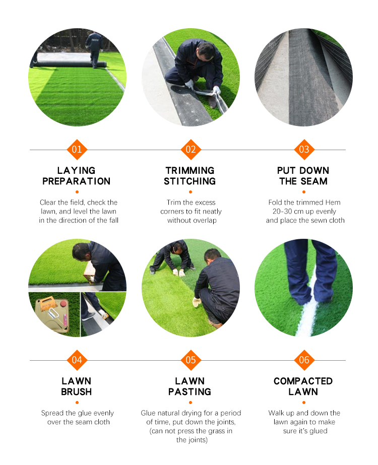 Factory Directly high quality Artificial grass price / for Football Lawn / garden and sports flooring
