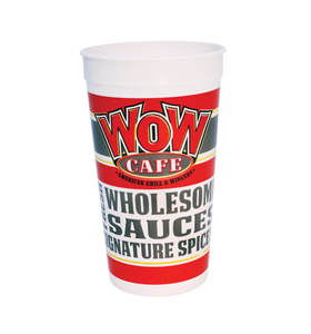 Gobelet en plastique 32OZ MOVIE PROMO HEADQUARTERS avec couvercle et paille - Product Image 5