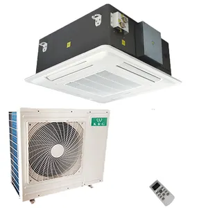 1.5 ton central air conditioner 2 hp ceiling cassette factory customize CE large room high quality good price 4 way cassette