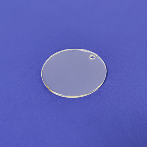 Disques en acrylique artisanaux, cercles en acrylique, disques en plastique transparent - Product Image 4