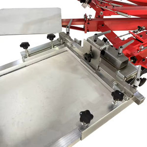 Machine d'impression innovante Spider, presse manuelle à carrousel 10 stations pour sérigraphie sur T-shirt - Product Image 4