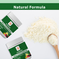 Poudre Multivitaminée la Plus Vendue avec Mélange Minéral – Stimule l'Énergie Naturelle – Complément Herbal en Poudre Saveur Punch aux Fruits
