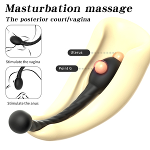 Nuovo Plug Anale in Silicone, Massaggiatore Prostatico, Giocattolo Anale Morbido Grande, Stimolatore Punto G, Masturbatore, Dilatatore Anale Nero, Sex Toys - Product Image 4