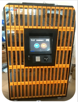 24/7 casier de stockage de livres intelligent en libre-service et casier de livraison casier intelligent magasin écran tactile livre intelligent pour l'école
