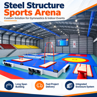 Structure en acier technique GloStar pour le toit des gradins de stade de football et les lieux de concert
