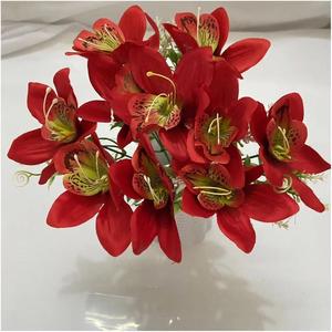 ดอกไม้ประดิษฐ์ สร้างสรรค์ น่ารัก ต้นบอนไซประดับตกแต่ง ขนาดใหญ่ สมจริง สำหรับตกแต่งบ้าน ดอกไม้ประดิษฐ์ชนิดโรโดเดนดรอน - Product Image 4