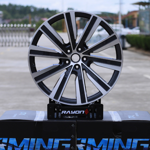ล้อหน้าเครื่องจักร22X9.5 23X9.5นิ้ว5X108 5X120การไหลของล้อรถโดยสารขอบเดิมสำหรับรถแลนด์โรเวอร์ - Product Image 2