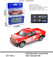 Mini Coche de Carreras de Aleación Fundida a Presión de Alta Precisión con Control Remoto de 2.4G, 7 Canales, Control por Aplicación, Modelo SUV RC