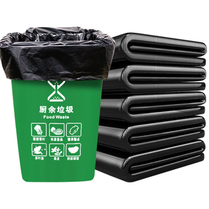 Venta al por mayor personalizado HDPE negro de gran tamaño cubo de <span class=keywords><strong>basura</strong></span> bolsa de plástico bolsas de <span class=keywords><strong>basura</strong></span> bolsa de <span class=keywords><strong>basura</strong></span> gruesa para al aire libre - Product Image 6