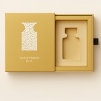 Boîte à parfum de luxe à tiroir |   Emballage en carton rigide avec design personnalisé |   Coffret cadeau de parfums haut de gamme