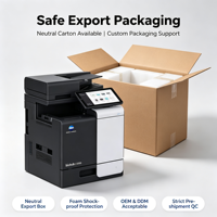 Photocopieur multifonction couleur laser A4 reconditionné Konica Minolta Bizhub C3350i, 33 ppm, impression recto verso automatique, copie, numérisation, fax, pour bureau