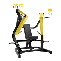 Presse pectorale à poignée large en acier, poids net 120 kg, qualité commerciale, usage intensif, pour la force du haut du corps, salle de sport, usage domestique, capacité utilisateur maximale
