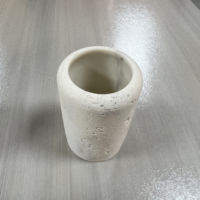 Nouveau design Distributeur de savon en béton écologique et ensemble de salle de bain trois pièces pour la maison de luxe moderne