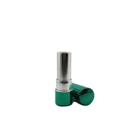 ZHENHAI Nouveau Tube de Rouge à Lèvres de Luxe Vert Électroplaqué Haute Qualité Brillant Métallique Imperméable Formule Végétalienne Sans Produits Chimiques