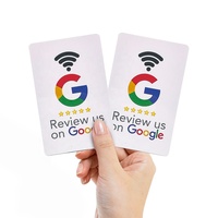 Impresión personalizada programable Nfc Google Review Card Google Review Tap Cards