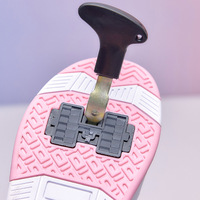 Chaussures de sport décontractées 2-en-1 à roulettes rétractables pour la marche et le patinage, taille 28-38