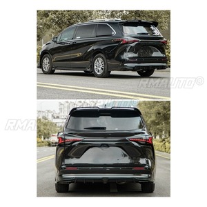 Para Toyota Sienna: Alerón delantero y trasero, faldones laterales, piezas de modificación, alerón de techo trasero, difusor, accesorios para coche. - Product Image 6