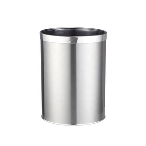 Metal Waste Bin Hotel Smart Hot Sale Stainless Steel Garbage Bin Trash Cans