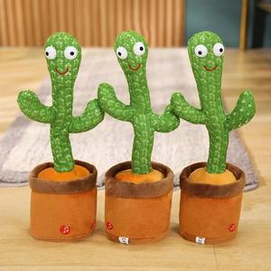 Enfants classiques éducatifs parlant danse <span class=keywords><strong>Cactus</strong></span> jouets SpiderMans électronique enfants jouets en peluche enfants <span class=keywords><strong>cactus</strong></span> jouet - Product Image 3