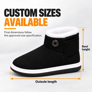 Botas Calefactables OEM ODM con Logotipo Personalizado, Tallas y Embalaje a Medida, Puños de Felpa Blancos y Unidad de Alimentación Incluida para Uso en Interiores - Product Image 3