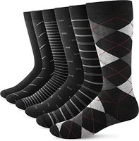 Chaussettes habillées et bonneterie pour hommes Personnalisé Classic Business Crew Happy Design Colored Casual Cosy Sock Logo personnalisé Crew for Men