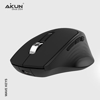 Combo de Teclado y Ratón Inalámbrico Aikun BT9830X con Teclas Wave, Modo Dual de 5.0 y 2.4GHz para Windows Office