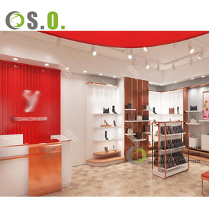 Soporte personalizado de la tienda Bolso de mujer y accesorios para zapatos Escaparate de la tienda - Product Image 6