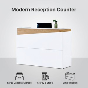 Mostrador <span class=keywords><strong>de</strong></span> Recepción <span class=keywords><strong>de</strong></span> Mármol Moderno y Lujoso para Oficinas <span class=keywords><strong>de</strong></span> <span class=keywords><strong>Abogados</strong></span> y Hoteles, Mostrador <span class=keywords><strong>de</strong></span> Caja Ecológico con Diseño Duradero - Product Image 4