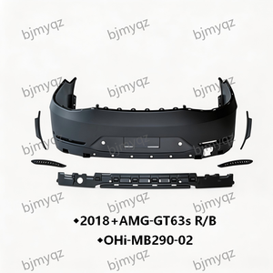 Kit de pare-chocs arrière Benz AMG <span class=keywords><strong>GT</strong></span> W290, diffuseur, embouts d'échappement, kit carrosserie de mise à niveau pour <span class=keywords><strong>Mercedes</strong></span> AMG <span class=keywords><strong>GT</strong></span> <span class=keywords><strong>63S</strong></span> W290 - Product Image 4