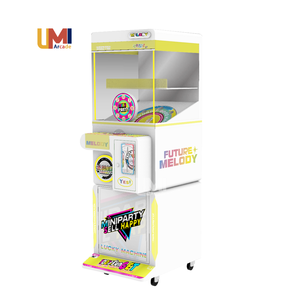 Umi <span class=keywords><strong>2025</strong></span> Thiết Kế Mới Giải Thưởng Bàn Quay Trò Chơi Máy <span class=keywords><strong>Mini</strong></span> Nhựa Tự Làm Đồ Chơi Đồng Xu Pusher Bán Hàng Tự Động Claw Máy Cho Trẻ Em - Product Image 3