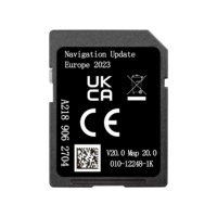 Carte SD VW V20 Navigation Europe Mazda2 CX5 Honta City Mercedes Ben Renault Fluence Audi A6 C7 Navigation GPS voiture Carte SD
