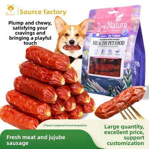 Golosinas para Perros Directas de Fábrica, Bajas en Grasa y Ricas en Energía, Salchichas de Pollo, Pato y Res para Recompensas de Entrenamiento; Carne Fresca Disponible al por Mayor - Product Image 6