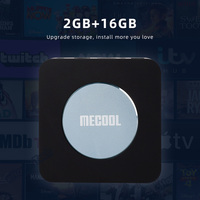 Boîtier TV Android MECOOL KM2 Plus 4K WiFi Multi-streamer TV BOX Lecteur multimédia domestique Décodeur