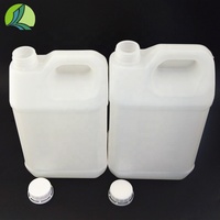 Bouteilles en plastique HDPE de 1 gallon Récipient de liquide pour emballage de type baril d'alcool et d'huile