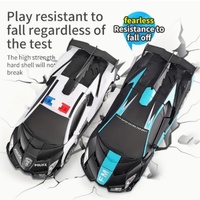 Coche de Control Remoto de Juguete, Transformable, Coche de Policía RC, Resistente a Impactos, Regalo para Niños, Juguete Radiocontrolado