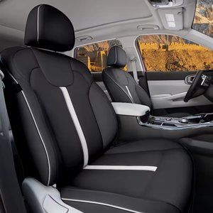 <span class=keywords><strong>Coprisedili</strong></span> in Pelle di Lusso YLA, Set Completo, Accessori Interni Durevoli per <span class=keywords><strong>Kia</strong></span> <span class=keywords><strong>Sorento</strong></span> - Product Image 2