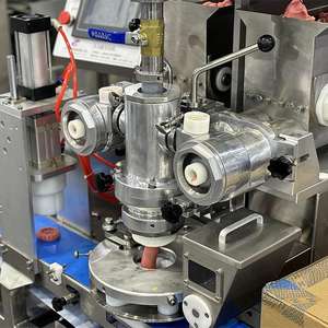 Machine à encrustage de mini-maamoul économique, automatique, à remplissage multiple, pour ligne de production de petits desserts en continu pour restaurants - Product Image 2