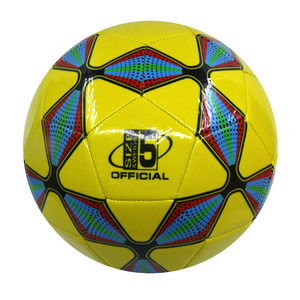 Balón de fútbol barato tamaño cinco de espuma <span class=keywords><strong>EVA</strong></span> sintética blanca de fábrica de productos deportivos - Product Image 4