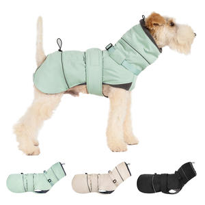 강아지 옷 럭셔리 반려동물 재킷 패션 스포츠 강아지 코트 방수 반사 재킷 겨울 로고 맞춤 제작 - Product Image 2