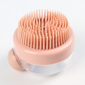 Spazzola Massaggiante per Cuoio Capelluto EDAWA, Stile Unico e Popolare, con Setole in Nylon, Testa in <span class=keywords><strong>Silicone</strong></span>, Manico in Plastica Impermeabile - Product Image 2