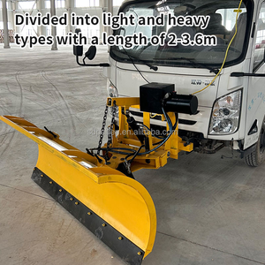 Экскаватор модифицированный снегоотталкиватель с износостойким лезвием из высокоуглеродистой стали, высокая скорость 80 км/ч, удаление снега без накопления - Product Image 2