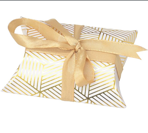 Boîte-cadeau de bonbons en papier blanc pour la décoration de mariage et de fête de Noël Boîte en carton <span class=keywords><strong>bricolage</strong></span> avec ruban - Product Image 5