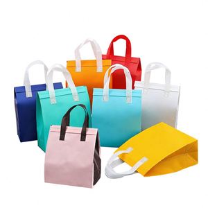 Bolsas Térmicas Reutilizables para Entrega de Alimentos, Impermeables, Aisladas, de Tela No Tejida, Multicolores, con Logotipo Personalizado, al por Mayor - Product Image 3