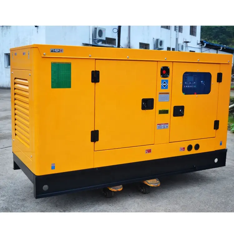 Generatore diesel a prova di suono 1/3 fase 300kva 325kva 350kva tipo silenzioso raffreddato ad acqua tipo generatori diesel per il campo minerario