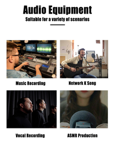 <span class=keywords><strong>Carte</strong></span> <span class=keywords><strong>son</strong></span> USB pour studio, interface audio pour l'enregistrement, le podcasting, le streaming et le chant - Product Image 5