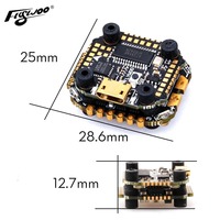 Flywoo GOKU GN405 Nano 16x16 35A Stack STM32F405 BS35A 4in1 2-6S ESC SPL06 Baro 16MB Blackbox 6 UART 4x LED untuk Micro FPV